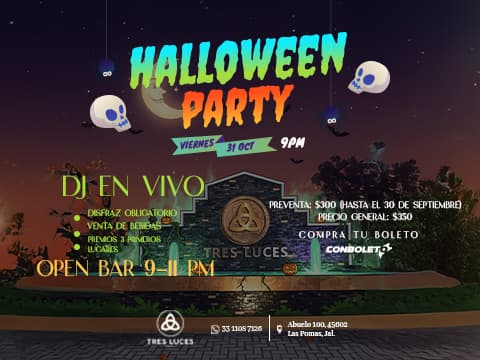 Experiencias Tres Luces “Halloween”